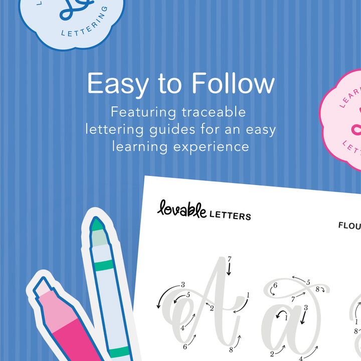 Ultimate Lettering Worksheet Bundle