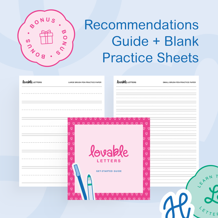 Alphabet Lettering Worksheet Bundle